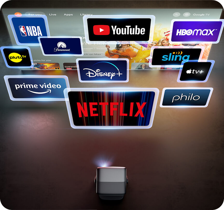 JMGO N1s Ultra 4K Projektor 4k Netflix 